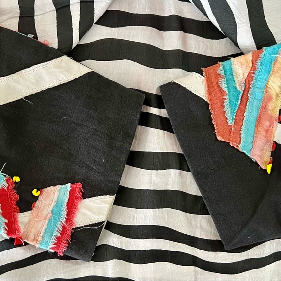 Vintage Sandy Starkman Jacket Button Up Boho Beaded Chaos XL - Picture 8 of 11